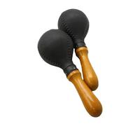 JISADER 2 piezas Maracas Percusión Instrumento Percusión de la mano Rattles Shakers para KTV Game Playing Band Accompaniment Band Concert