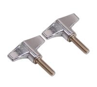 JISADER 2pcs Tambre de tambor llave llave t mandura tintería de tambor de herramientas múltiples múltiples portátiles para instrumentos musicales, M