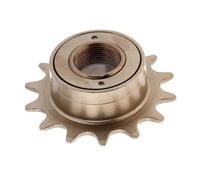 JISADER 2X 14T 18MM 1/2 "x 1/8" Bronce BMX Rueda Libre Bicicleta de Montaña Velocidad única