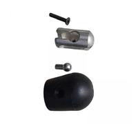 JISADER 2X Juego de Accesorios de Repuesto para Cables de Máquinas de Gimnasio con Junta de Alambre de Acero, Tope de Goma Y Conector de Terminal de Ojal Metá