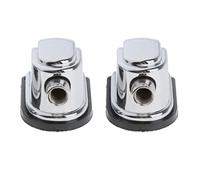 JISADER 3x Juego de 2 Uds de Ganchos de Garra de Tacos de Tambor de Bajo de Metal para Bricolaje para Artistas Principiantes