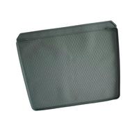 JISADER Alfombrilla Impermeable y Ligera para arenero de Gatos, a Prueba de orina, de Silicona para Reciclar, Gris Oscuro