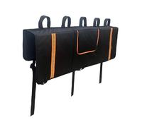 JISADER Alfombrillas Protectoras para Portón Trasero de Bicicleta para Camioneta, de 53 Pulgadas, Color Negro, Resistentes