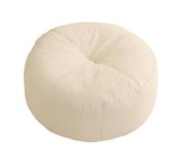 JISADER Almohada de Suelo de meditación, Asiento Redondo de 16.0 in para Adultos, cojín de Suelo para Sala de Estar, Dormitorio, Sala de Juegos, Caqui