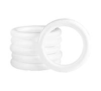 JISADER Anillos de Corona de Espuma, Anillos Redondos, arreglo de Flor de Escritorio, Forma de Corona de Espuma, círculos de Espuma para Vacaciones, Día de, 210MM