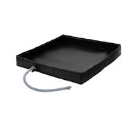 JISADER Base de Ducha Plegable Plato de Ducha para Adultos con Manguera de Drenaje Tienda de campaña Equipo para RV Tienda de campaña portátil para Interiores