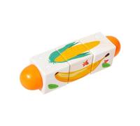 JISADER Bloques de construcción de Rompecabezas de Rompecabezas de Madera de Madera para niños y niñas para niños y niñas, Frutas Verduras