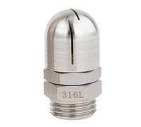 JISADER Bola de pulverización de limpieza Bola de limpieza de tanque Rosca macho Bola de pulverización giratoria roscada de 1/4"