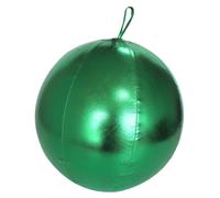JISADER Bola Inflable navideña Gigante para Porche o césped de Invierno, Verde