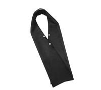 JISADER Bufanda con babero para adultos, color negro, protector de ropa para mujeres, hombres y personas mayores que comen en el comedor