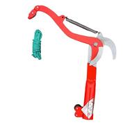 JISADER Cabezal de Podadora para Ramas Tijera de Huerto Cortador de Árboles Herramienta de Jardinería con Doble Uso Manual O en Pértiga Adecuado para P, Size L