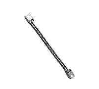 JISADER Cadena de Pedal de bombo con Hardware de conector, batidor duradero antioxidante, eslabón de cadena de conexión de 7,13 pulgadas de longitud