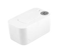 JISADER Calentador de toallitas húmedas calentador de pañales portátiles 80 piezas capacidad de gran capacidad para el automóvil, Blanco