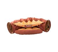JISADER Cama para Gatos, Centro de Actividades para Gatos, área de Juegos para Hacer Ejercicio, escondite con tapete extraíble para Gatitos, Gatos de, MARRÓN