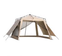JISADER Carpa Plegable 3x3 automática, Cenador Jardín Plegable Impermeable 3000mm, para Exterior, Camping, Golden Stadium, Dorado