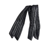 JISADER Cinturón de abrigo de plumas de invierno para mujer Cinturón de abrigo Cinturón de repuesto de 180 cm Cinturón con lazo en la cintura, Negro Brillante