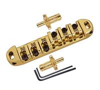 JISADER Circuito de Cableado para Guitarra Eléctrica Equipado con Selector de Posiciones de Pastilla Dos Controles de Volumen Dos Controles de, Oro
