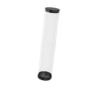 JISADER Contenedor para Almacenamiento de Pelotas de Golf, Caja de Embalaje Redonda, Transparente y antiarañazos, para 5 Bolas