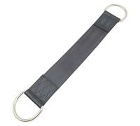 JISADER Correa Horizontal para Barra de Fitness Confeccionada en Poliéster Doble Capa Soporte Resistente Accesorio para Agregar Peso y Parte Esencial de, Negro