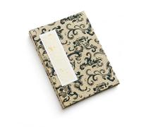 JISADER Cuarno Plegable Caligrafía China, Dragón caligráfico, 12 cm | Papel xuan semiencolado, Libreta caligrafía oriental, plegables, Para estudiantes pintura