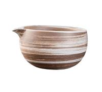 JISADER Cuenco de Cerámica para Matcha, Cuenco de Matcha con Boquilla, Cuenco de para Preparar Matcha Japonés, Bebida Ceremonial, Estilo b, tal como se describe