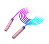 JISADER Cuerda de Saltar Luminosa Ajustable para Niños, Equipo de Fitness para Exteriores, Regalo para Mujeres