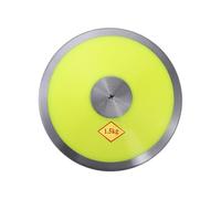 JISADER Discó de Lanzamiento Deportivo para Educación Física Disco de con Núcleo Grueso Superficie de Nailon Mejora La Coordinación Y Fue, Amarillo