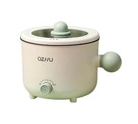 JISADER Eléctrica, Olla Eléctrica, Olla de Fideos Antiadherente de 2 litros, Olla de Ramen de Sartén Eléctrica Portátil para, sin Vapor, Individual