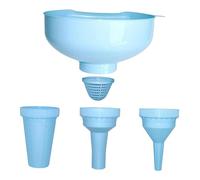 JISADER Embudos para uso en cocina Embudos de cocina fáciles de limpiar para llenar botellas con colador