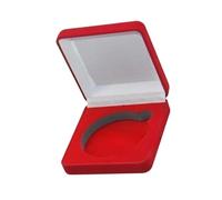 JISADER Expositor de Monedas, Organizador de Almacenamiento, Coleccionable, Moneda de Desafío para Entusiastas, de Regalo, Rojo