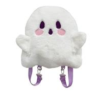 JISADER Fantasma Lindo de Halloween, Mochila con Cara, Bolsa Cruzada para Dulces, Bolsas de Juguetes, Linda, Mochila de Dibujos Animados, para el día de la