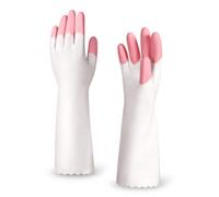 JISADER Guantes Goma para Limpieza Doméstica, 101 fina, L, 10,4 | , Guantes para fregaro, Tareas ría, Para limpian cocinas