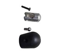 JISADER Juego de Accesorios de Repuesto para Cables de Máquinas de Gimnasio con Junta de Alambre de Acero, Tope de Goma Y Conector de Terminal de Ojal Metálic, B