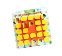 JISADER Juego de Memoria para niños, Juguetes de Aprendizaje temprano, Juego de Mesa de Madera portátil, sensorial, para avión, Picnic, Viaje por Carretera,