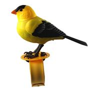 JISADER Loro de Juguete Interactivo con Sonido, Figura de Pájaro Que Y Habla, Material PP, Apto para Niños, B