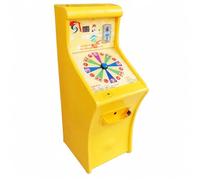 JISADER Máquina Recreativa Infantil - Arcade para Niños Pequeños - Máquina de Eléctrica con Monedas, 117x53x40 cm, PP Ristente , Máquina de Pinball con Ruleta