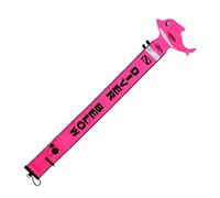 JISADER Marcador de Tubo Señal SMB Accesorios de Buceo Inflable Mecanismo de Válvula de Acero Inoxidable Material Nylon Adecuado para Rutas de, Rojo 180cm