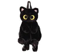 JISADER Mochila Escolar con diseño de Gato y Animales de Peluche, Bolso de Hombro Suave, Informal, Elegante, para Mujeres, niños, universitarios, Adultos y,