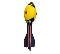 JISADER Pelota Holler: Fácil de Lanzar, Hecha de Espuma, Vuela Lejos, Hace Ruido, Se Adapta Bien, Adecuada para Educación, Deportes Y Actividades Al, Amarillo