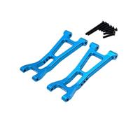 JISADER Piezas de Repuesto del Brazo Inferior Trasero fáciles de Instalar, Accesorio RC, Aluminio RC Swing Arm Set de Aluminio para 16209 16210 1:16 Car RC a, Azul