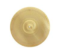 JISADER Platillo de tambor Accesorio de percusión Platillo de tambor silencioso, Platillo de práctica, Platillo de bajo volumen para baterista Sala de música, 14 pulgadas