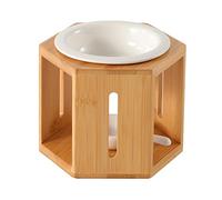 JISADER Quemador de Aceite Esencial rústico Calentador de Cera para derretir Difusor de Madera Centro de Mesa para el hogar Regalo Portavelas para