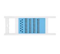 JISADER Rallador de verduras manual, mandolina de cocina para ensaladas, rallador de plástico con de metal, pequeño y compacto, interno, Rallador de hilo delg