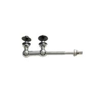 JISADER Reemplazo de orejeta de caja, accesorios de batería de un solo extremo de metal, fácil de instalar, resistente, reparación de instrumentos musicales, Espaciado entre Agujeros 2.5 Cm