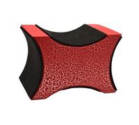 JISADER Reposacabezas de guitarra, 9,5 x 6,5 cm, almohada de apoyo para instrumentos de cuerda, herramienta de luthier para mantenimiento y reparación de, Rojo