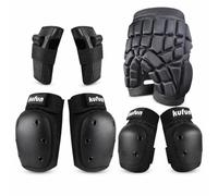 JISADER Set Protección 7 Piezas para Patinaje y Ciclismo, Rodilleras y para Niños y Adultos , L (Peso 55-77.5 kg)