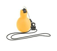 JISADER Silbato de Mano con cordón para árbitros Deportivos de Acampada, Amarillo