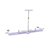 JISADER Ski Máquina Ejercitadora de Piernas Entrenador de Cadera Y Muslos de Acero Equipo Fitness con Rodamientos Silenciosos Adecuada para Entrenamiento en C, PÚrpura