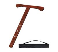 JISADER Soporte de apoyo para tope de anclaje de clavija de, protector de suelo antideslizante, tope de clavija de para conciertos en, Marrón Oscuro
