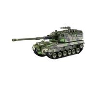 JISADER Tanque de Juguete a Escala 1/150, Modelo de aleación fundida a presión, decoración del hogar, simulación de Fiesta, Regalo, Tanque de Batalla, Carro